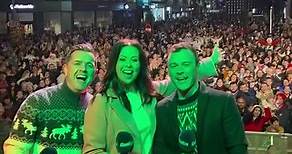 Great fun with Paulo & Rebecca and the thousands that lined the streets at the Belfast Christmas Lights switch on last night. Thanks for having us Belfast City Council. I Christmas is officially here 🎄 | Pete Snodden