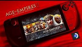 Age of Empires II: Definitive Edition - Steam Deck Gameplay (Spectating - Ultra Settings)