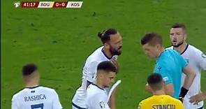 Vedat Muriqi red Card | Romania vs Kosovo 1-0 | All Goals and Extended Highlights.