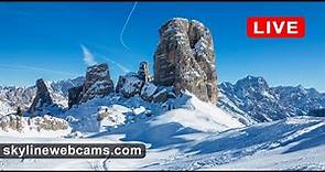 Live Webcam from Cortina d'Ampezzo - Italy