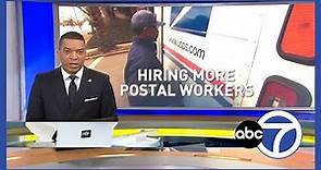 USPS holds hiring event to increase workforce and bring mail deliveries back up to speed