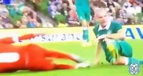 Darron Gibson horror tackle | Ireland vs Oman (2-0)