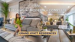 Elegant, Modern, and Complete Grand Hyatt Residences Condo Unit • Lead TV Home Tour