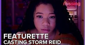 Casting Storm Reid | Missing Featurette
