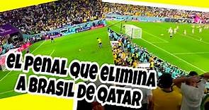 Así se vivió la ELIMINACIÓN de BRASIL de QATAR 2022| Mundial 2022 | Croacia vs Brasil
