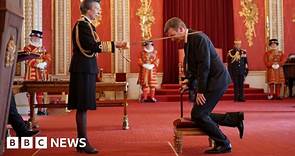 Sir Ian Rankin receives knighthood at Buckingham Palace