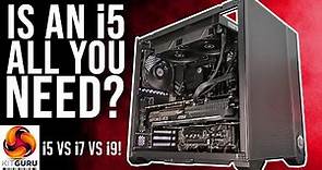 Intel i5 vs i7 vs i9: Best Gaming CPU according to Cyberpower!