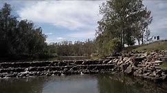 Cunningham Weir, Dumaresq River - Drone Footage
