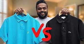 Which Polo Shirt Is Best For You? Ralph Lauren vs Lacoste | Mens Summer Shirts