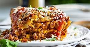 Hearty Mexican Lasagna // Kevin Is Cooking