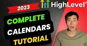 Complete Calendars tutorial GHL (GoHighLevel) LATEST UPDATE 2023!