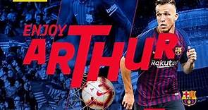 #ENJOYARTHUR | Arthur is Barça's first signing for 2018/19