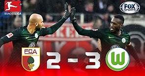 F. C. Augsburgo - Wolfsburgo [2-3] | GOLES | Jornada 17 | Bundesliga