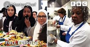 Cooking For 120 Students! On Celebrity MasterChef | S14 E08 | Full Episode | MasterChef UK