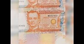 #19 PHILIPPINES 20 Pesos - ERRORS