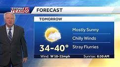 Video: Chilly, blustery days ahead