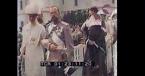 Tsar Nicholas II of Russia video (colorized)