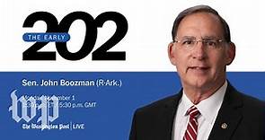 Sen. John Boozman (R-Ark.) on latest from the 50-50 Senate & future of the GOP (Full Stream 11/1)