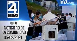 Noticias Ecuador: Noticiero 24 Horas 05/02/2021 (De la Comunidad Segunda Emisión)