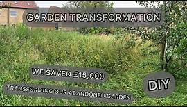 Huge Abandoned Garden Transformation - Father & Son Makeover Timelapse - @DIYJourney1