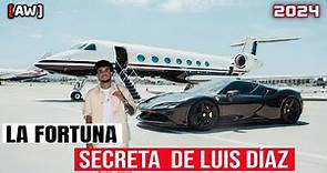 La fortuna de Luis Díaz, la fortuna del futbolista Luis Fernando Díaz Marulanda #colombia #dinero