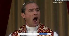 "The young Pope" EP1, memorable Pope' speech to the crowd