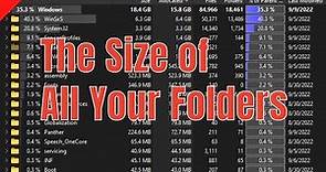 How to See The Folder Size of All Folders in Windows [Free And Easy]