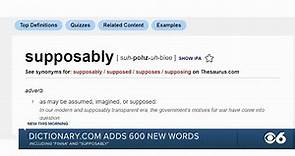 Dictionary.com adds 600 new words