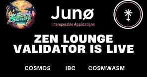Juno Network - Zen Lounge Validator now live - New $JUNO website - What is Juno Network?