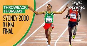Haile Gebrselassie - 10,000m - Sydney 2000 | Throwback Thursday