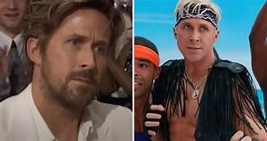 Ryan Gosling y su insólita reacción al ganar en los Critics Choice Awards 2024 con 'I'm just ken'