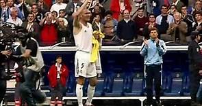 Despedida de Zidane en el Bernabéu
