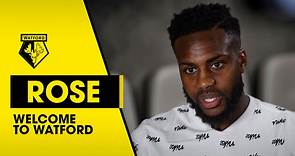 DANNY ROSE | WELCOME TO WATFORD