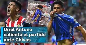 Uriel Antuna calienta el partido ante Chivas con una clara indirecta en redes sociales
