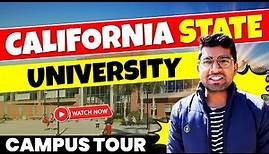 California State University Long Beach | Full Campus Tour | CSULB from an international student POV