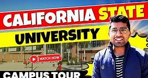 California State University Long Beach | Full Campus Tour | CSULB from an international student POV