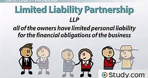 Limited Liability Partnership Overview & Examples