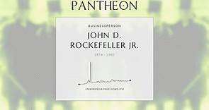 John D. Rockefeller Jr. Biography | Pantheon