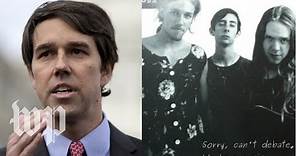 Beto O’Rourke was in a punk rock band. The Texas GOP tried to shame him.