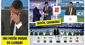 CONMOVEDOR HASTA LAS LÁGRIMAS Así fue la emotiva despedida de Casemiro del Real Madrid | La Liga