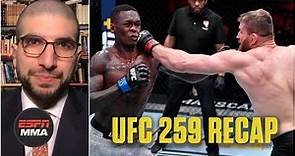 UFC 259 Recap: Jan Blachowicz hands Israel Adesanya first loss | ESPN MMA