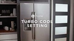 GE Profile Built-In Side by Side Refrigerator - Turbo Cool Setting