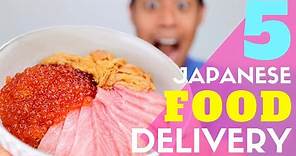 Amazing Japanese Food Delivery