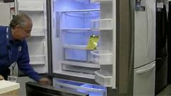 Sears Sales Associate Overview of Kenmore Refrigerator