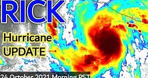 RICK Hurricane About 250KM Away From Zihuatanejo Mexico