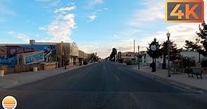 Alpine, Texas, USA. An UltraHD 4K Real Time Driving Tour of a Small Town in West Texas.
