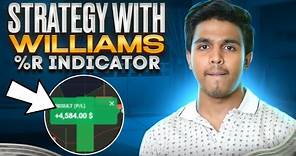 🔷 WINNING STRATEGY WITH WILLIAMS %R INDICATOR (hindi) | Larry Williams Trading Strategy | Williams R