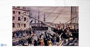 Boston Tea Party 1773 - 5 Minute History lesson - Quick Summary