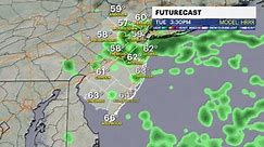 Dave’s forecast: Dreary weather lasts into Tuesday; sun expected to return Wednesday