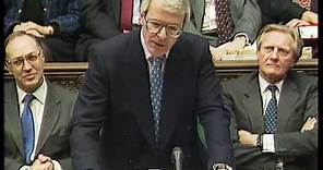 John Major's last Prime Minister's Questions: 20 March 1997